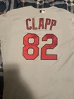 Stubby Clapp St. Louis Cardinals #82 Signed Baseball Jersey game issued