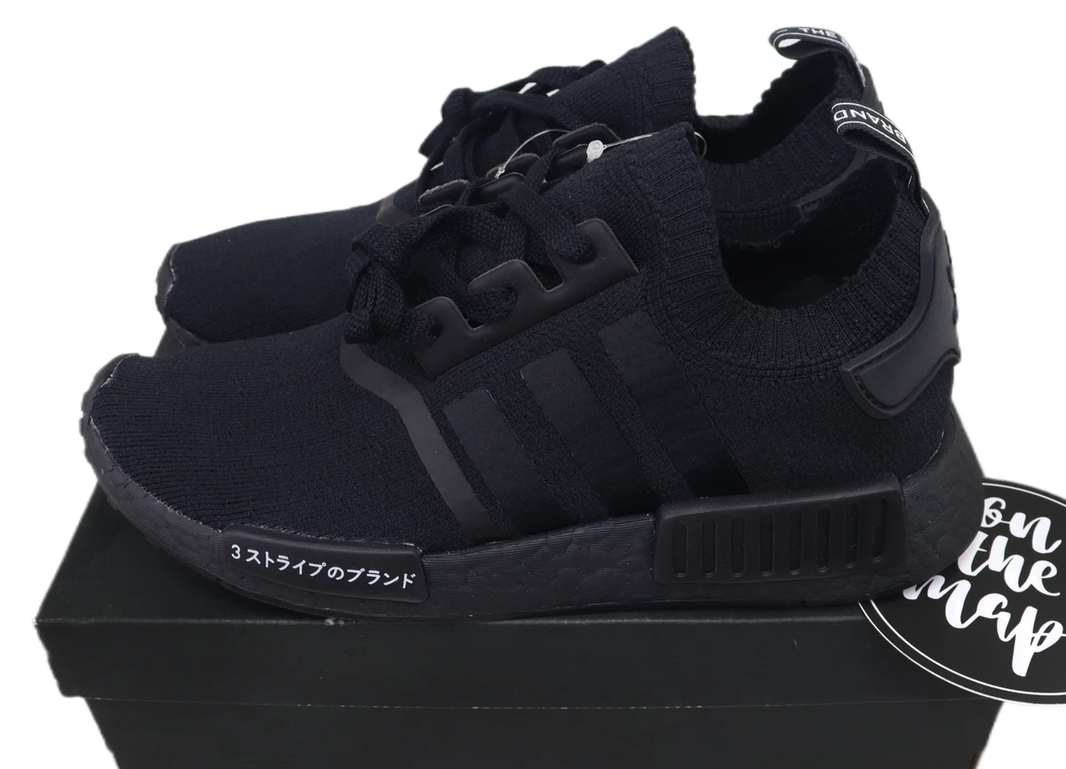 adidas NMD_R1 Primeknit Japan Triple Black | eBay