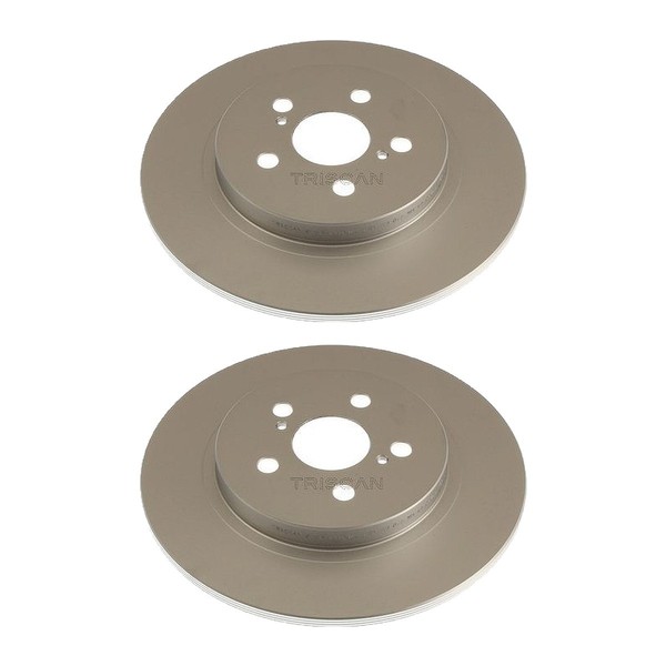 2 Bremsscheiben BelüFtet Ø 255 Mm Triscan Bremsen-Expertise FüR Toyota Prius-image