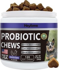 Probiotics for Dogs, Improve Yeast Balance, Itchy Skin Itchy Ears, Gut Health
