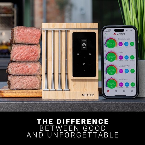MEATER Pro XL Wireless Smart Meat Thermometer - 4 Multi-Sensor Probes , WiFi - Picture 8 of 11