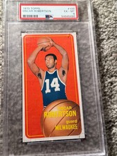 1970 Topps Oscar Robertson #100 PSA 6 EX-MT HOF BUCKS CINCINNATI ROYALS BEARCATS