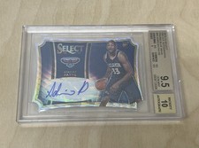 2014-15 Panini Select Adreian Payne Blue Wave Die-Cut Auto /10 BGS 9.5 GEM RC