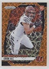 2024 Panini Prizm Rookies Lazer Prizm Erick All Jr #333 10ps