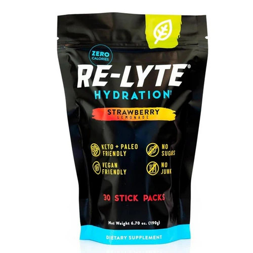 Mezcla De Bebida De Electrolitos Fresa Limón 6.60 Oz