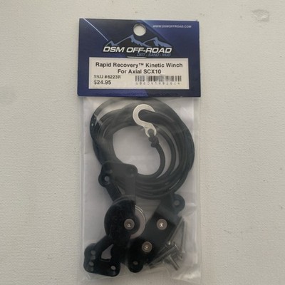 DSM Off Road Rapid Recovery Kinetic Winch For Axial SCX10 NEW