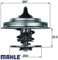 Mahle TX1860D Thermostat FüR KüHlmittel Thermostat KüHlmittel