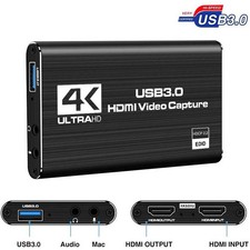 Video Card Capture, Aluminum for PC Laptop Black