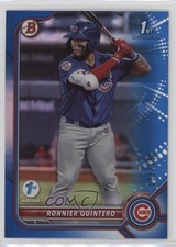 2022 Bowman 1st Edition Blue Foil 133/150 Ronnier Quintero #BPPF-124 11o2