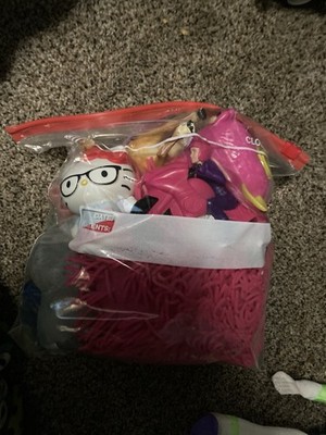 Girl Lot of Toys Random Selection Dolls and Random Squishy Toys and Accessories