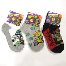 Teenage Mutant Ninja Turtles Socks Sock Size 6-7.5 Shoe Size 8-10 You Choose