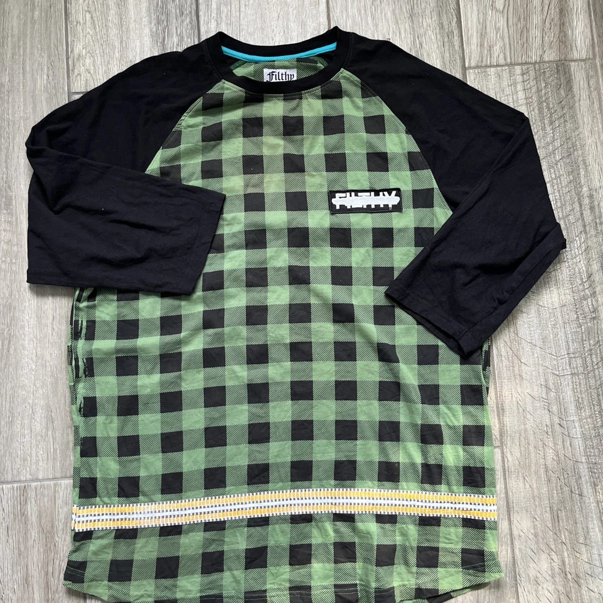T-shirt Homme Filthy Dripped FD Filthy 1's Art & Sew - Taille S - Noir - Édition Limitée - Occasion TBEG