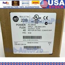 Allen-Bradley 22B-B012N104 PowerFlex 40 Series AC Driver US Free Tax