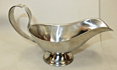Gense Gravy Boat Stainless 18/8  Made In Sweden  28 CL Vintage VTG