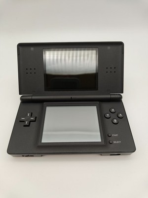 Nintendo DS Lite USG-001 Konsole - Schwarz mit Ladekabel und Stift