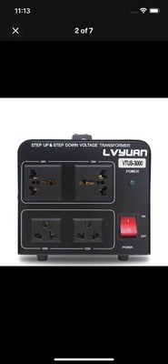3000W Peak Voltage Transformer Converter Step Up & Down 110V 220V US EU Oversea