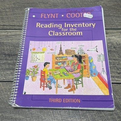 Reading Inventory for the Classroom Flynt Cooter 1998 Third Edition Merrill