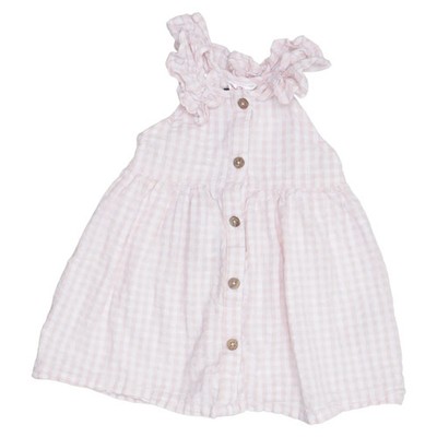 So Cute, Kleid, Größe: 80, Pink/Weiß, Baumwolle, Karo, Mädchen #G7w