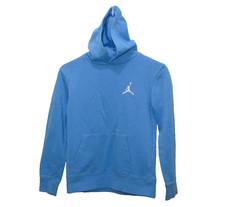 Air Jordan Nike Hoodie Boy's Size 10-12 Years Blue Logo Hooded Sweatshirt