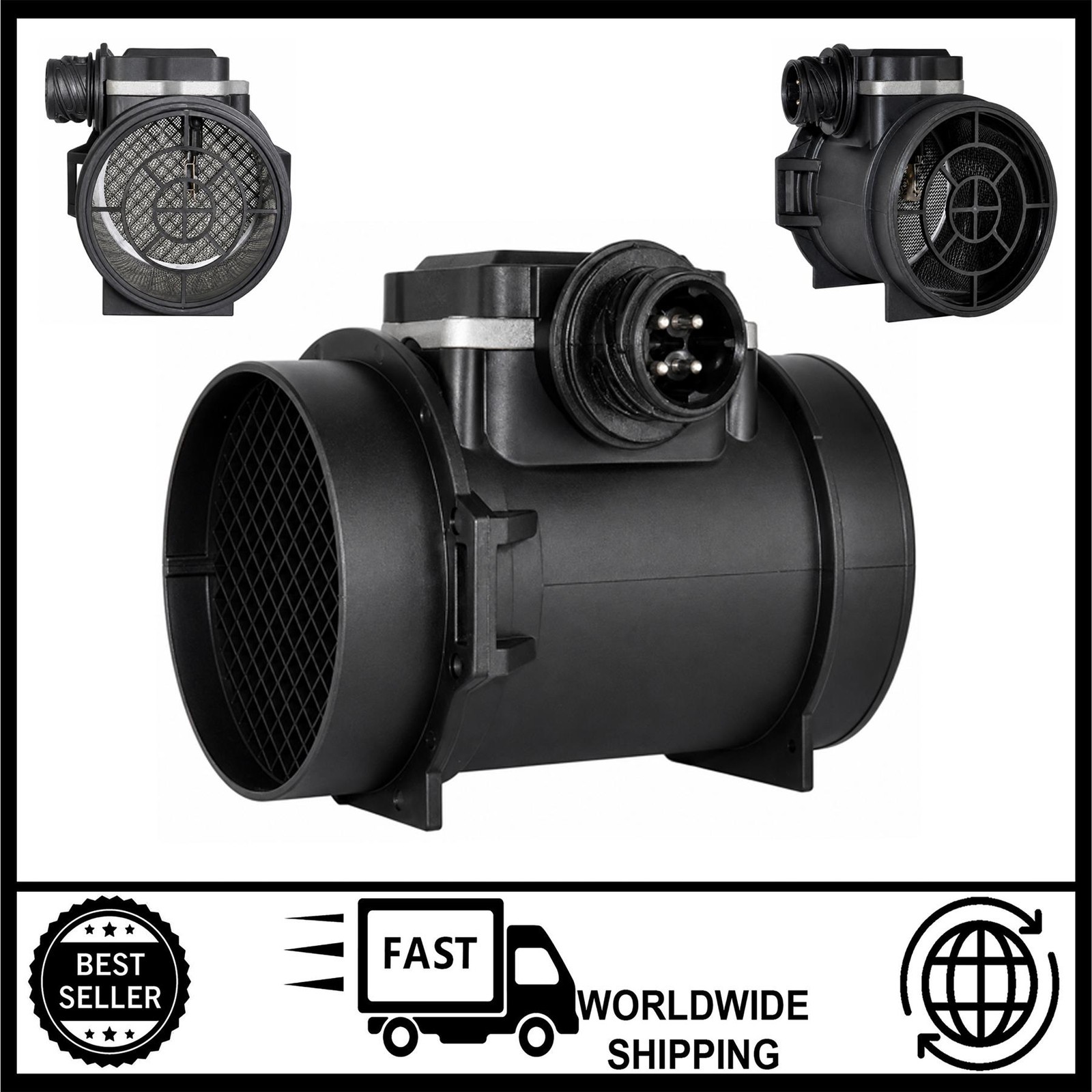 Mass Air Flow MAF Sensor Hot Film Air Intake FOR BMW 3 E36, 5 E39, 7 E38 Series