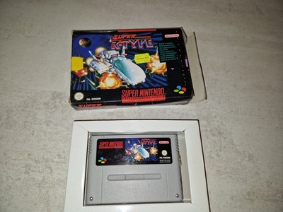 SUPER R-TYPE SUPER NINTENDO SNES PAL VERSION R TYPE OVP
