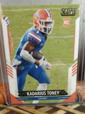KADARIUS TONEY 2021 PANINI SCORE FOOTBALL ROOKIE CARD FLORIDA GATORS RC NY Giant