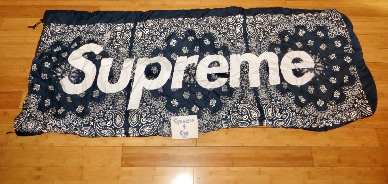 Sac de couchage neuf FW14 Supreme The North Face Bandana Dolomite bleu marine