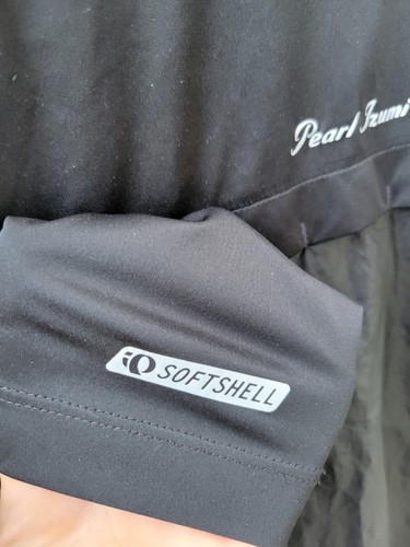 Pearl Izumi P.R.O. Series Soft Shell Lightweight Cycling Jacket Womens L Black - Picture 7 of 8