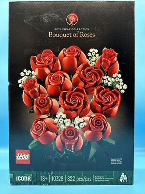 A Roses Lego At B&m Lego Icons Bouquet Of Roses New Sealed