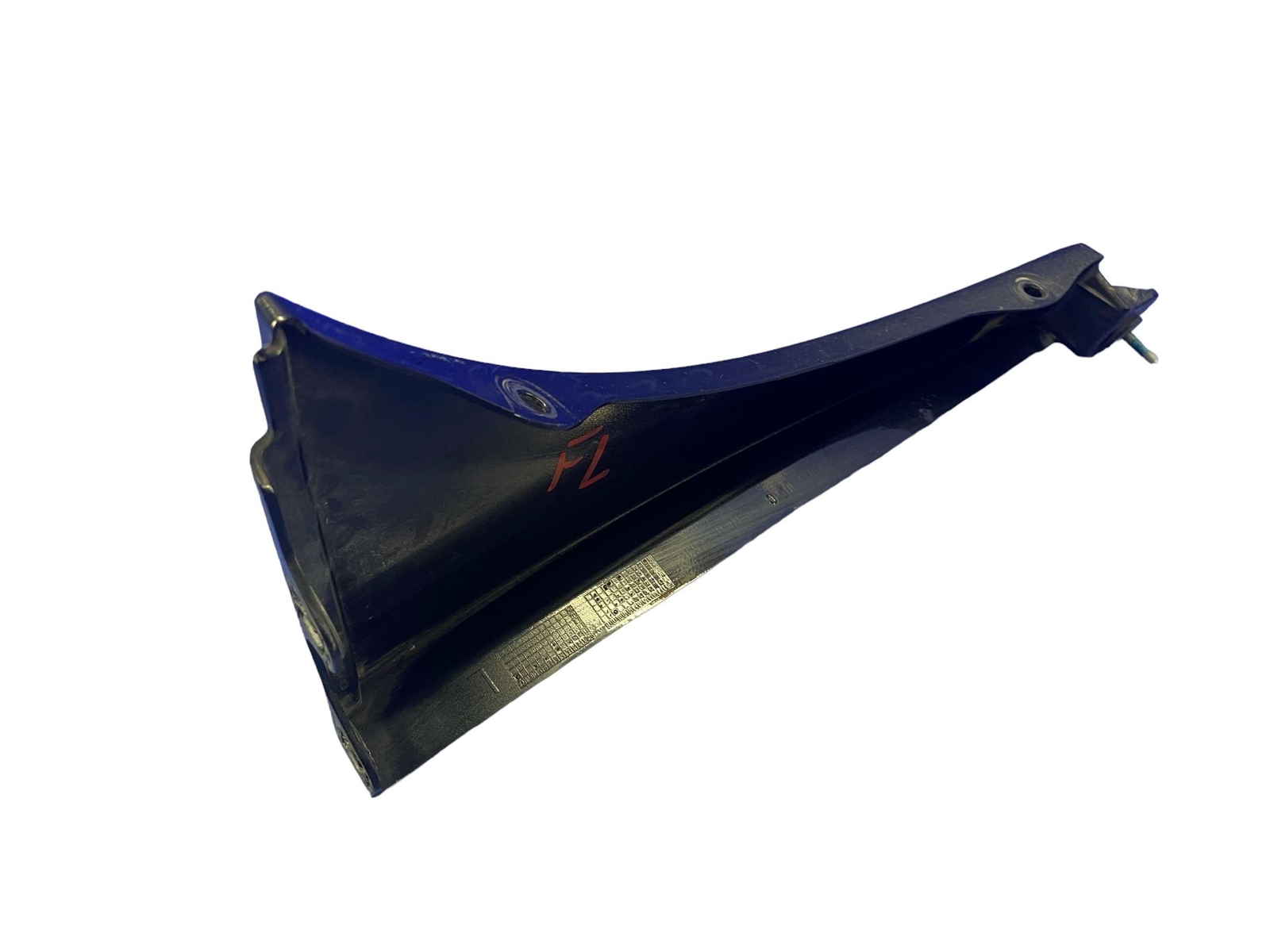 2008-2015 AUDI R8 FRONT LEFT FENDER GARNISH TRIM PANEL PHANTOM BLACK PEARL