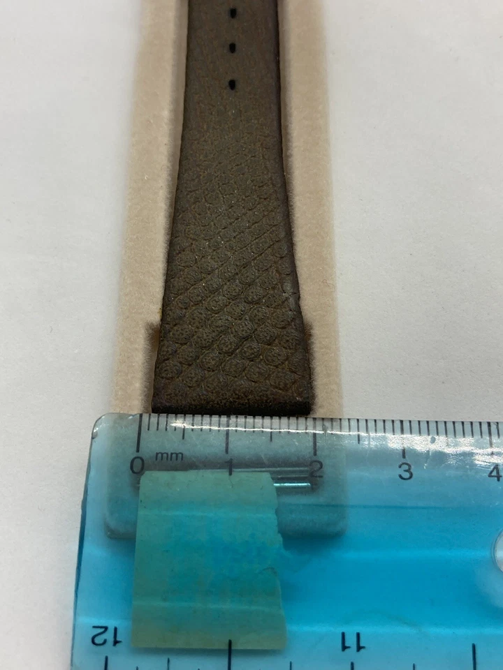 TWIST-ON BY SPEIDEL Ladies Leather Watch Band Strap Original Box Brown 22 - Image 4 of 4