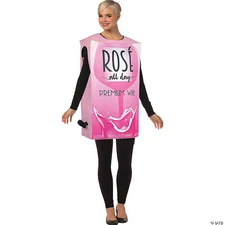 Wine Box Rose Adult Cotume Costume - Rasta Imposta