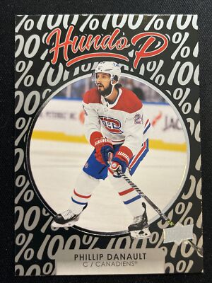 21-22 UD Series 1 Hockey Hundo P HP-20 Philip Danault