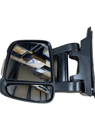 Ram Promaster Left Door Mirror Turn Signal Textured Mirror cracked Lower Side