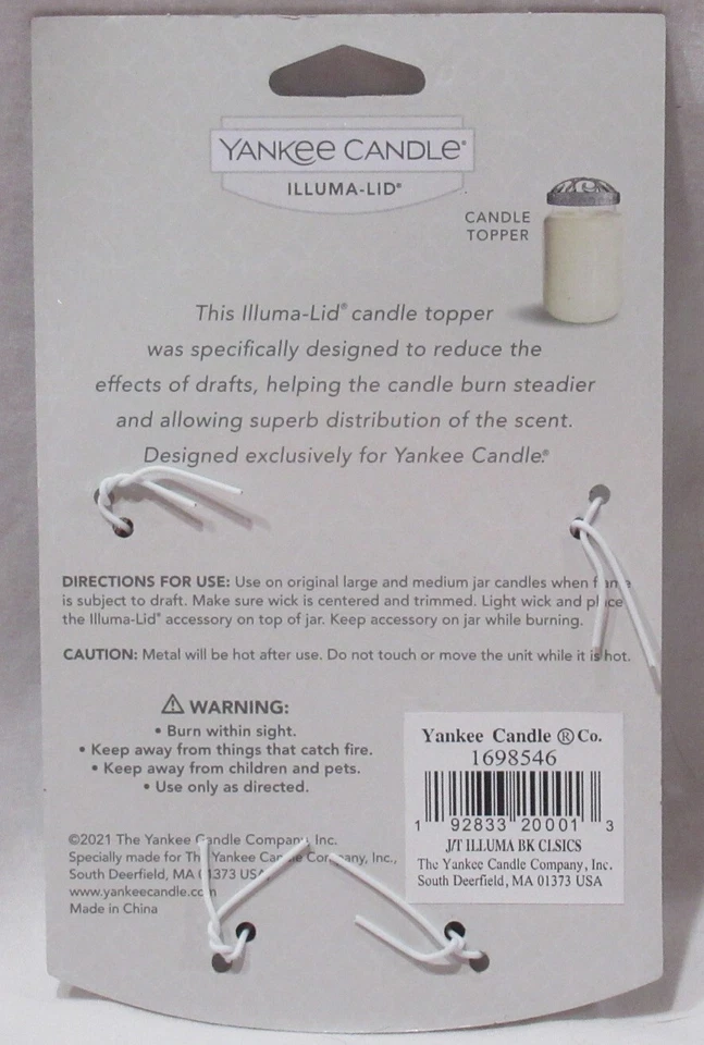 Yankee Candle Illuma-Tapa Vela Tarro Topper J/T Halloween VOLVER A LO BÁSICO calabaza Foto 4 de 4