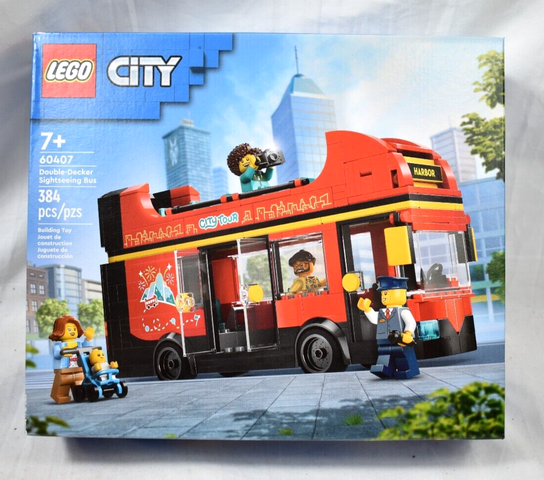 執事 Lego City 60407 Double-Decker Sightseeing Bus | eBay