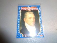 James Monroe 1992 Americana Collectors Card Starline Card #53