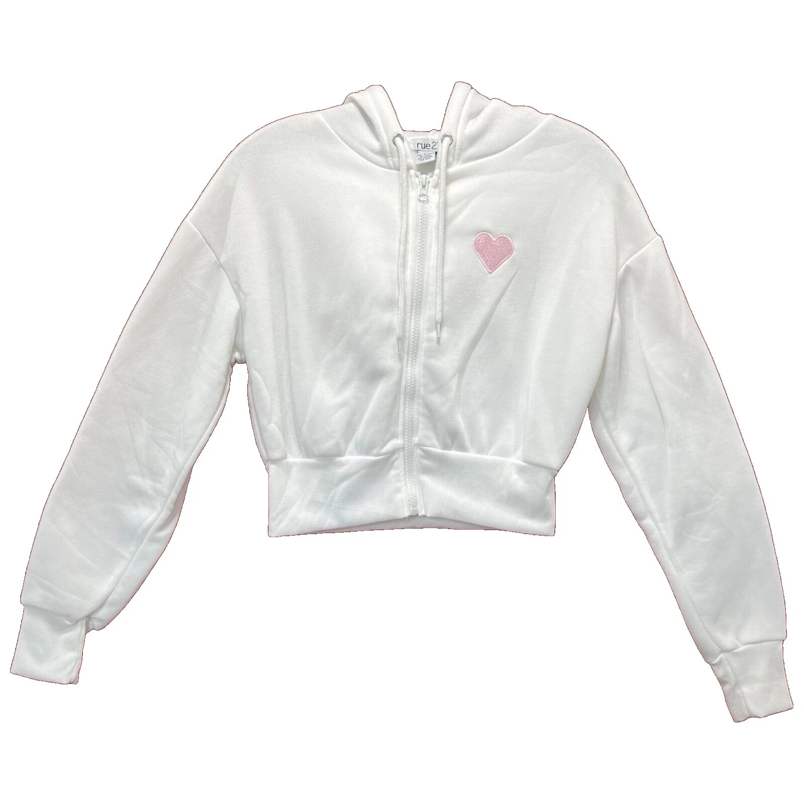 Rue21 sudaderas de Manga Larga Blanco para Mujer