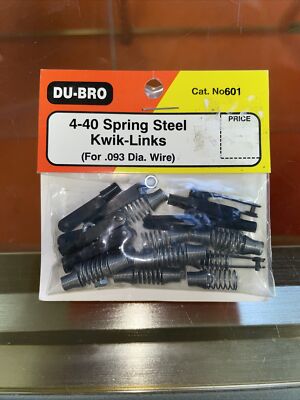 DU-BRO 601 Kwik Link Bulk 4-40 (12)  