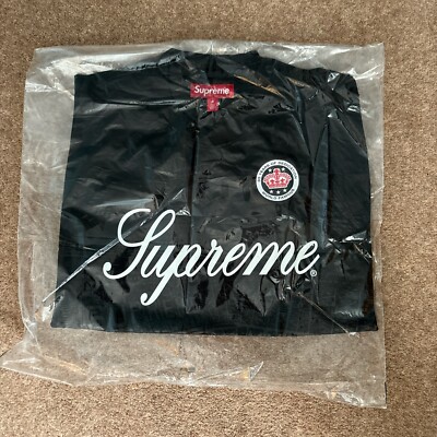 Supreme Jacquard Soccer Jersey Black S Supreme Jacquard Soccer