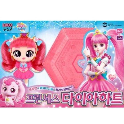 Lulu Pop x Catch Teenieping Princess DIA HEART Figur Korea Spielzeug