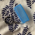 Vtg Blue Tupperware Mini Fridgesmart Container Keychain Small Trinket Holder EUC — photo 5