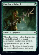 Rosethorn Halberd - Foil X4 (Throne of Eldraine (2019)) MTG (NM) *CCGHouse* Magi