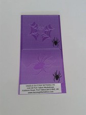 Spider  spider in web face paint stencils reusable many times Halloween