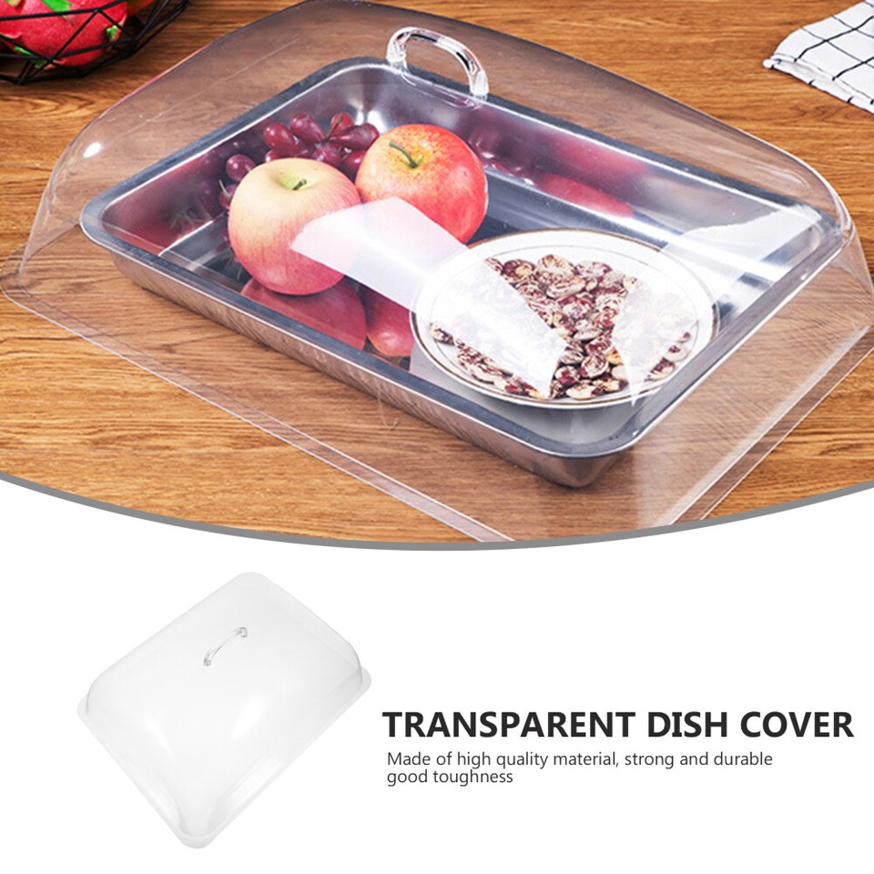 Food Protective Cover Clear Cake Display Dome Vegetable Cupcake Stand