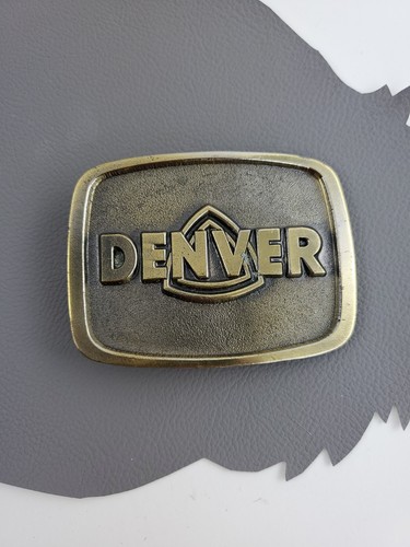 Vintage Denver Belt Buckle - Denver Equipment