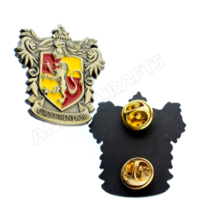 Harry Potter Gryffindor Crest Enamel Pin Badge | Official Licensed | 0.5 Inch