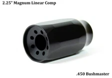 Kaw Valley Precision 2.25" Magnum Linear Comp - 11/16x24 .450 Bushmasater