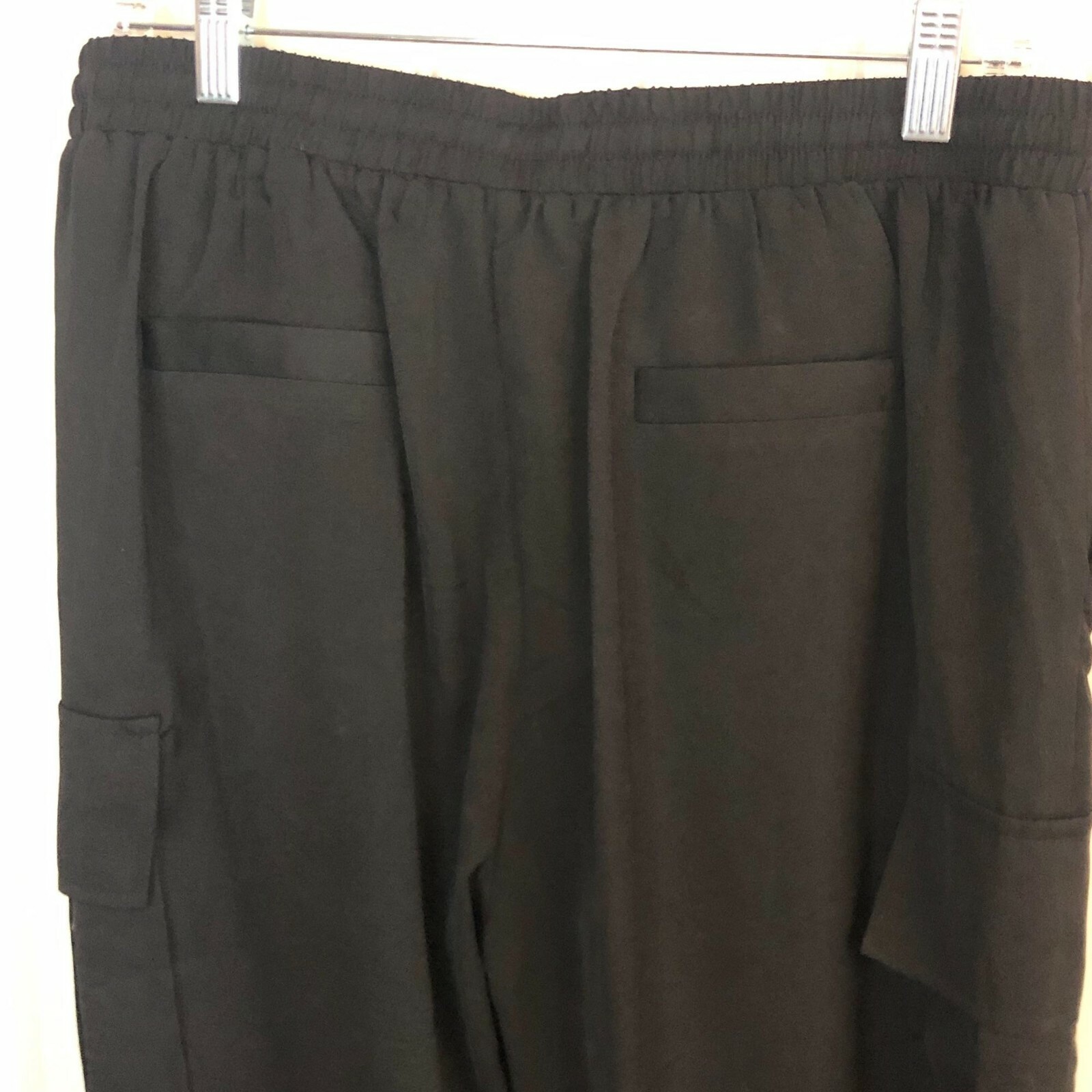 B.P. Collection Black drawstring cargo joggers zi… - image 6