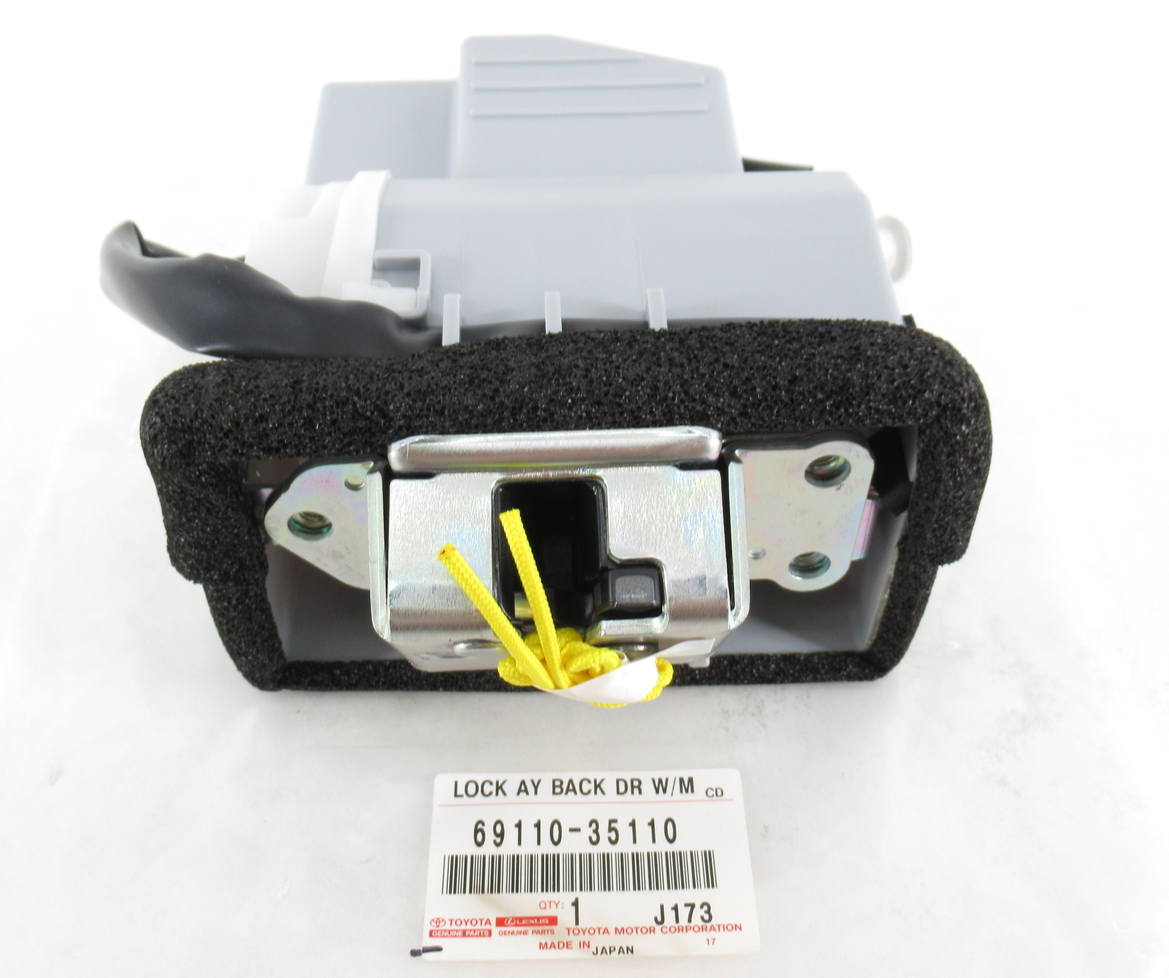 Genuine OEM Toyota 69110-35110 Rear Liftgate Latch Lock Assy 2010
